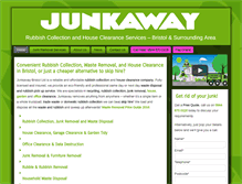 Tablet Screenshot of junkawayrecycling.co.uk